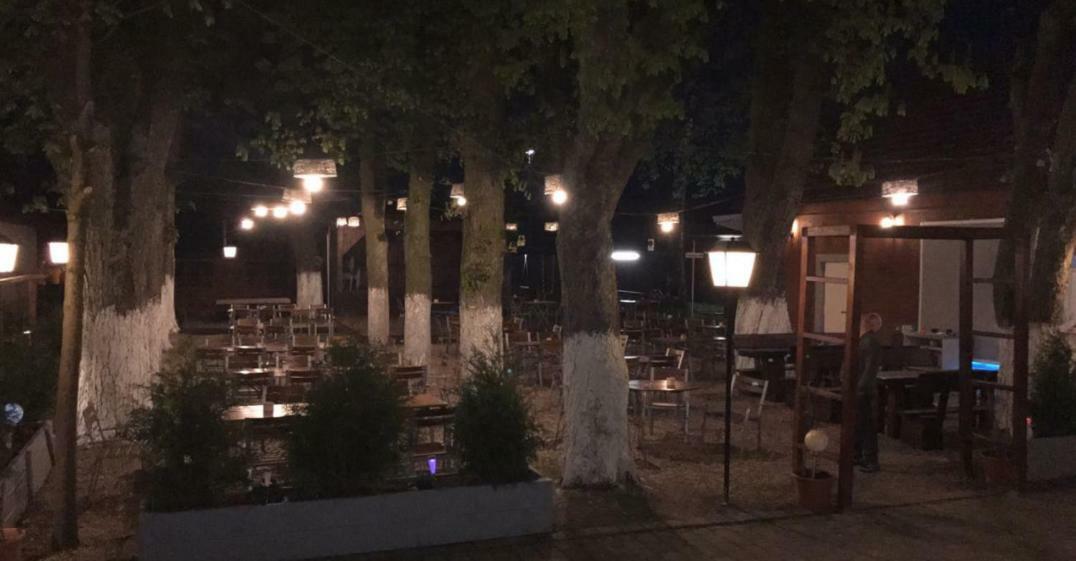 Hotel Korfu Geiselhoring Buitenkant foto