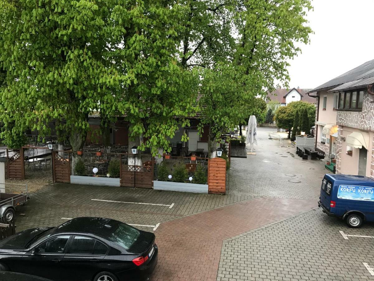 Hotel Korfu Geiselhoring Buitenkant foto